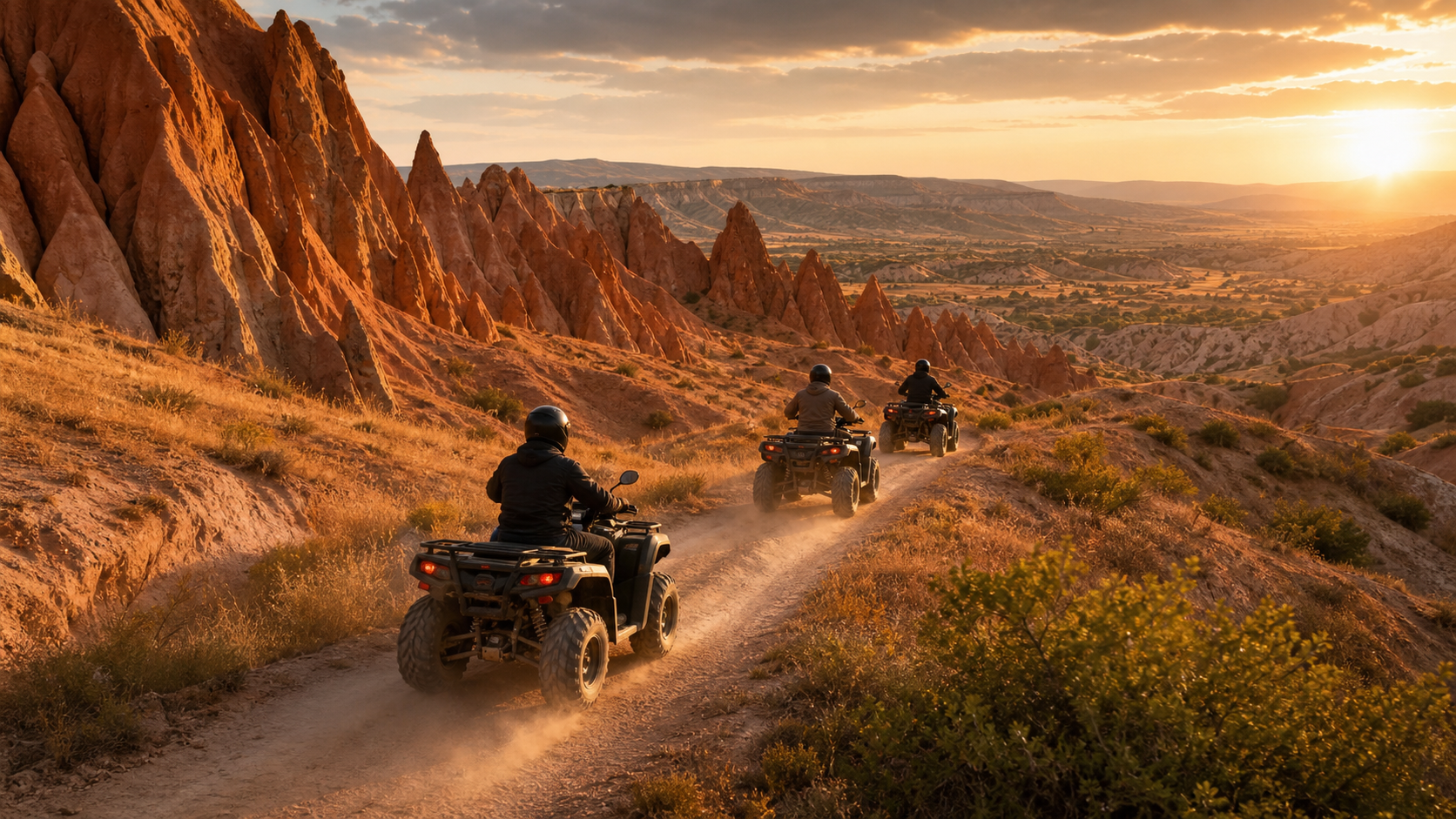Cappadocia ATV tour in Red Valley